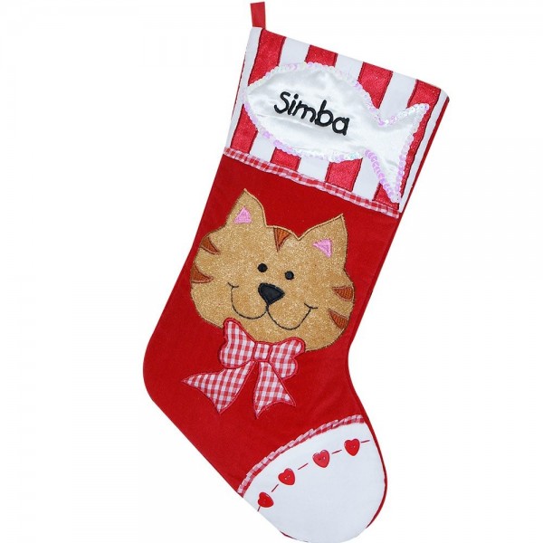 GiftsForYouNow Embroidered Personalized Christmas Stocking