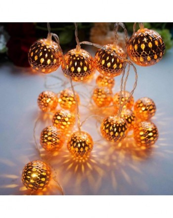 LOGUIDE Moroccan Christmas Decorations Water Resistant