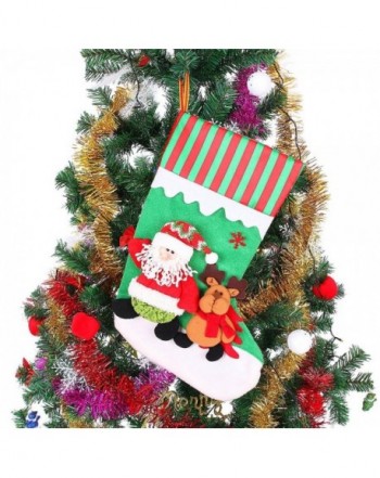 Ohuhu Christmas Stocking Ornament Decorations