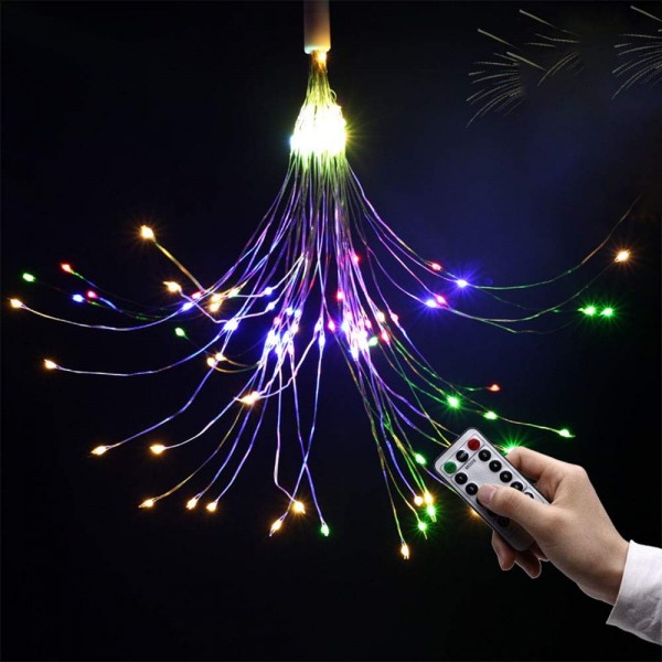 Fireworks Starburst Halloween Decoration Colorful