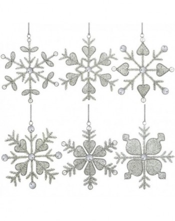 ShalinIndia Christmas Ornaments Snowflake Anniversary