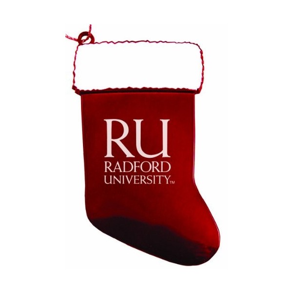 Radford University Chirstmas Stocking Ornament