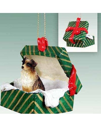 Australian Shepherd Christmas Ornament Brown