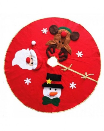 Christmas Skirt Snowman Holiday Decorations