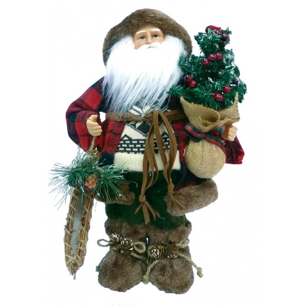 Santas Workshop 8830 Woodsman Figurine