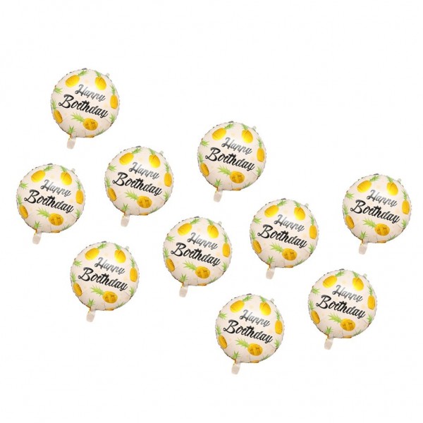 Fityle Metallic Pineapple Birthday Balloons Fityle Metallic Pineapple Birthday Balloons