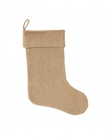 VHC Brands Christmas Decor Burlap Stocking