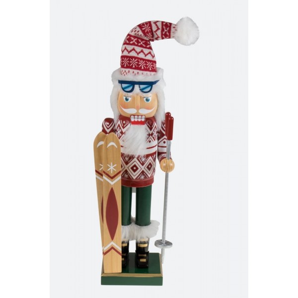 Clever Creations Traditional Nutcracker Collectible