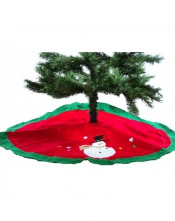 Snowman Christmas Tree Skirt 48