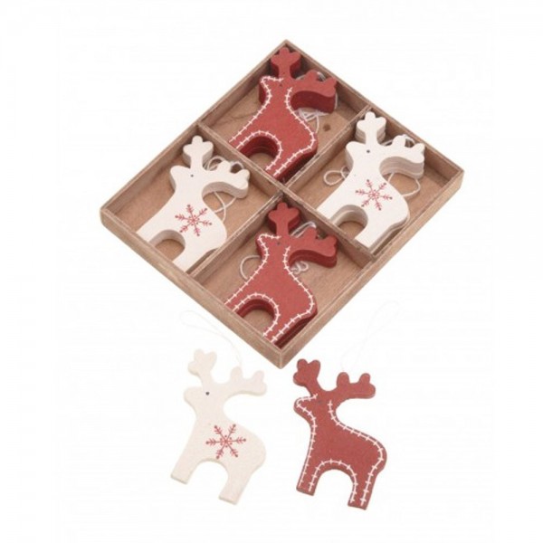 Christmas Reindeer Decorations Deer Nordic Scandinavian x