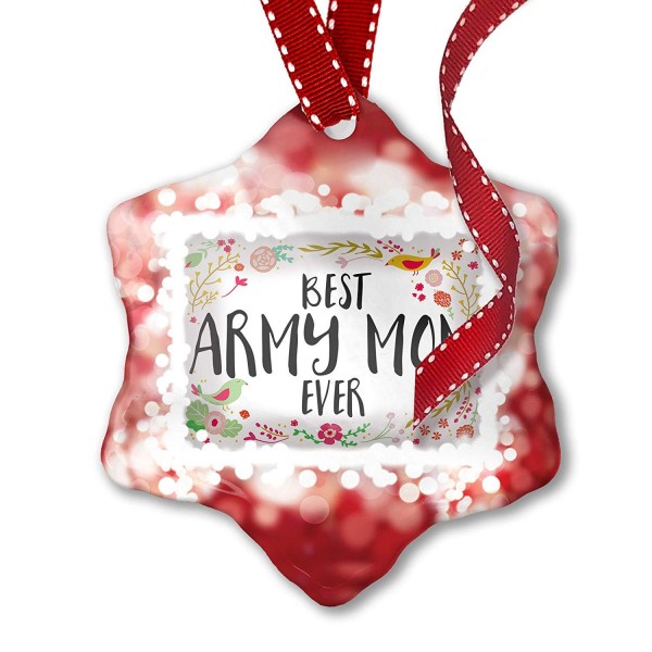 NEONBLOND Christmas Ornament Floral Border