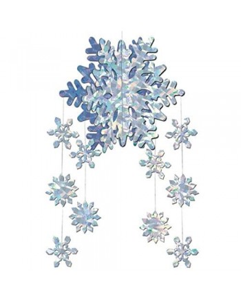 Christmas 3 D Snowflake Mobile 22in