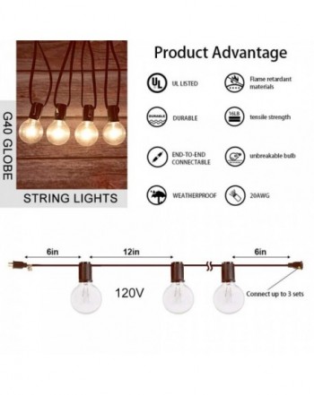 Most Popular Outdoor String Lights