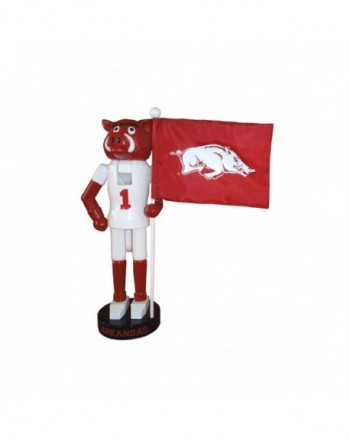 Festive College Football Arkansas Nutcracker