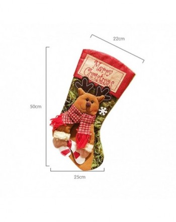 Trendy Christmas Stockings & Holders