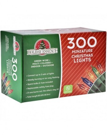 Holiday Essence Multi Color Christmas Lights