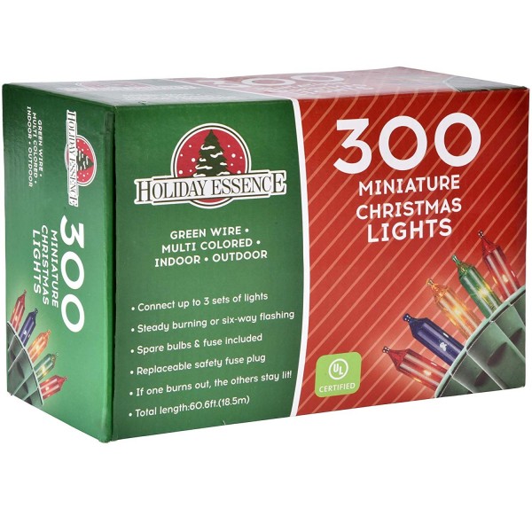 Holiday Essence Multi Color Christmas Lights