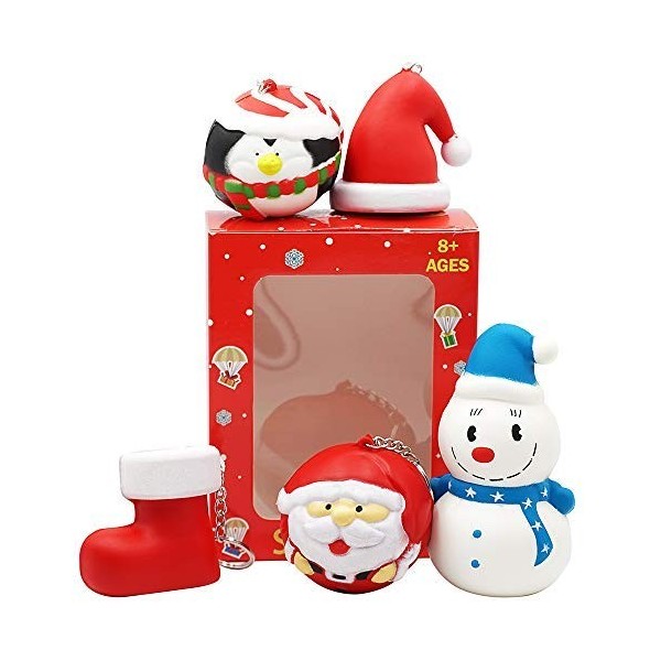 Christmas Squishies Pack Toddler Toy