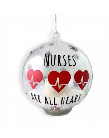 BANBERRY DESIGNS Nurse Ornament Hand Painted