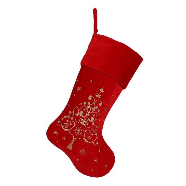 Alice Doria Christmas Stocking Embroidery