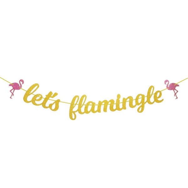 flamingle Glitter Hawaiian Flamingo Bachelorette