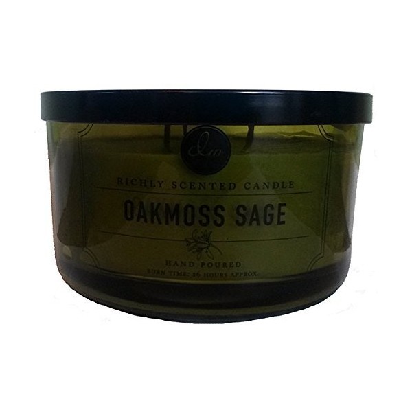 Decoware Richly Scented Oakmoss 3 Wick