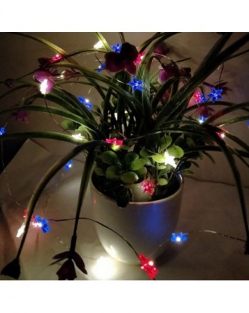 Outdoor Christmas Red White Blue Led String Lights-8 Model Remote ...