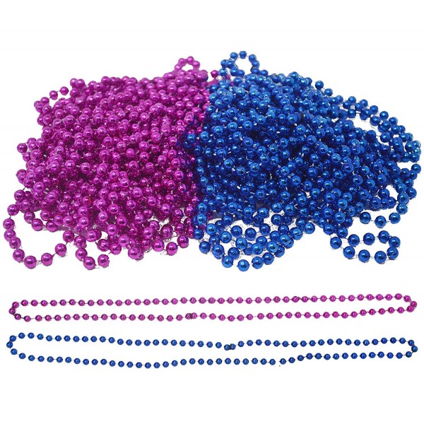 Gender Reveal Necklaces MardiGras necklace