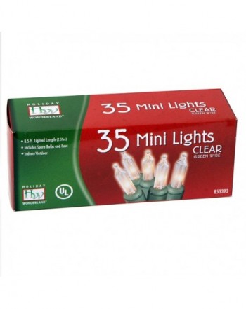 35 Count Clear Christmas Light Set