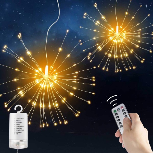 Fireworks Dimmable Christmas Decorative Operated