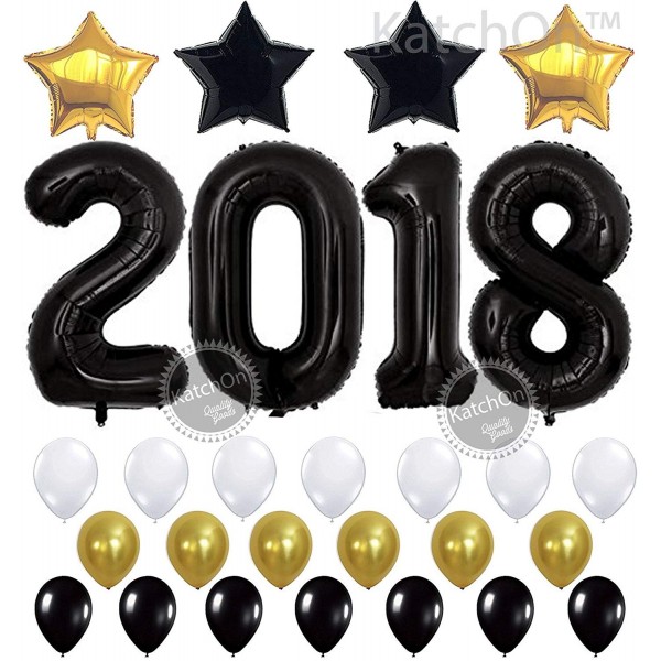 KATCHON 2018 Balloons Black Large