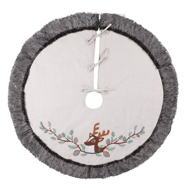 TDW Christmas Embroidered Reindeer Ornament