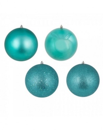 Vickerman Shatterproof 4 Finish Christmas Ornaments