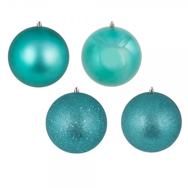 Vickerman Shatterproof 4 Finish Christmas Ornaments