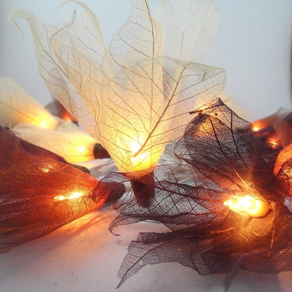 Vintage Handmade Flower Lights String