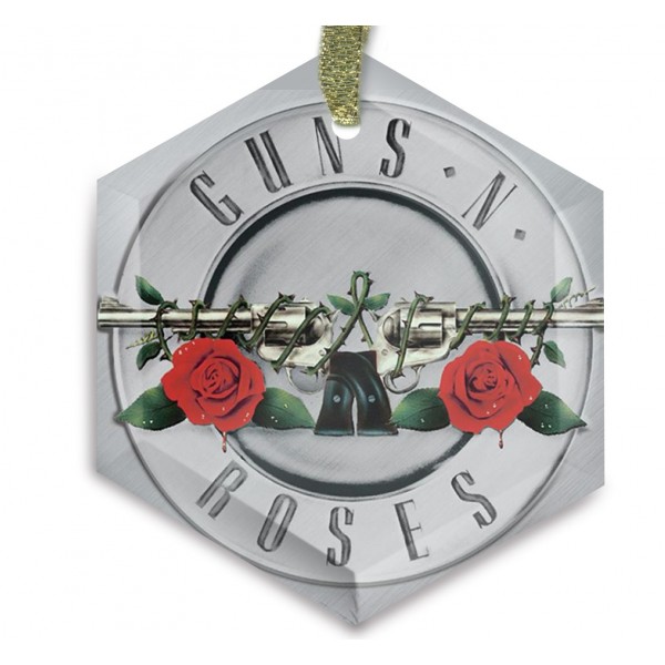 Guns Roses Cyrstal Christmas Ornament