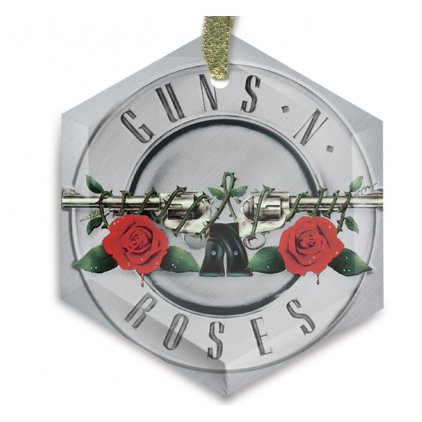 Guns Roses Cyrstal Christmas Ornament Guns Roses Cyrstal Christmas Ornament