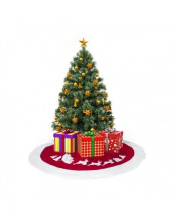 New Trendy Christmas Tree Skirts Outlet Online