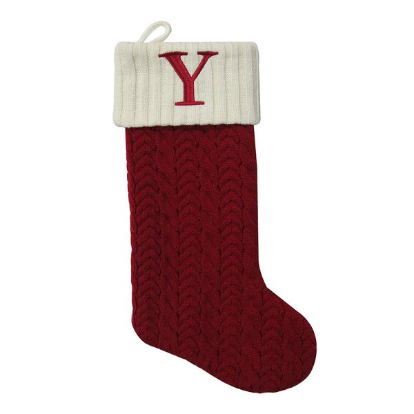 21-in. Initial Stocking sock 