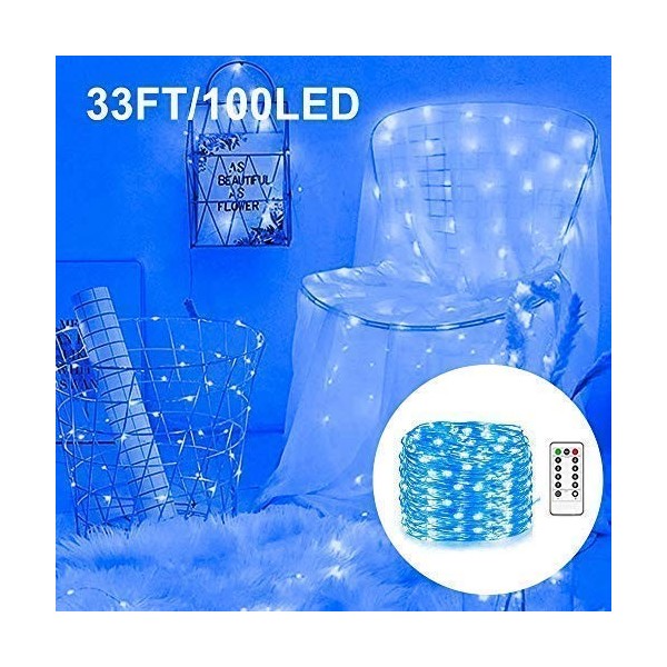 CocoSeclected Twinkle 100Leds Control Bedroom