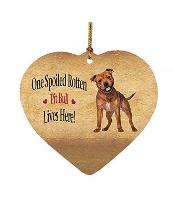 Spoiled Rotten Heart Christmas Ornament