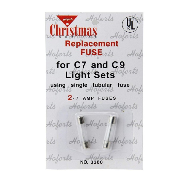 Pack Replacement Fuses Christmas Lights