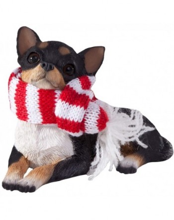 Sandicast Lying Chihuahua Christmas Ornament