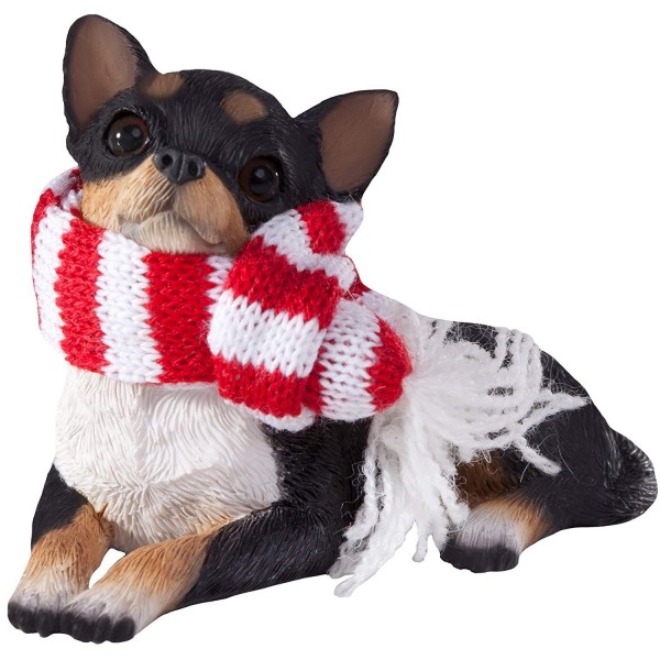 Sandicast Lying Chihuahua Christmas Ornament