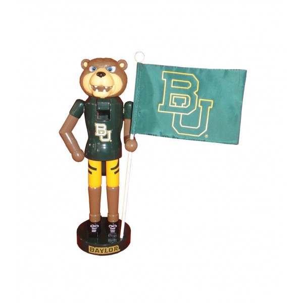 Festive College Football Baylor Nutcracker