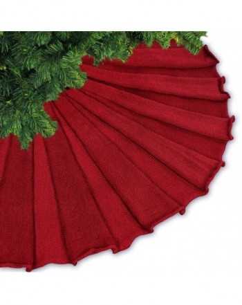 LimBridge Knitted Ruffled Christmas Decoration
