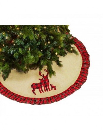 New Trendy Christmas Tree Skirts Outlet