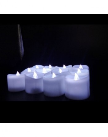 Flameless Flickering Irregular Battery Candles
