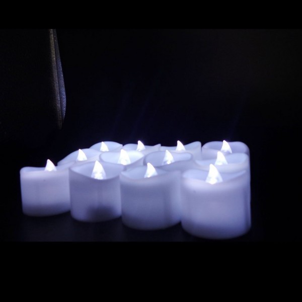 Flameless Flickering Irregular Battery Candles