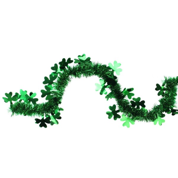 Northlight Patricks Shamrock Tinsel Garland